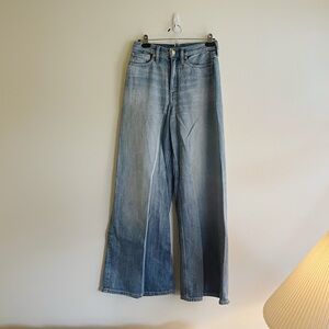 NWT J Crew Wide Leg Super High Rise Jeans 26